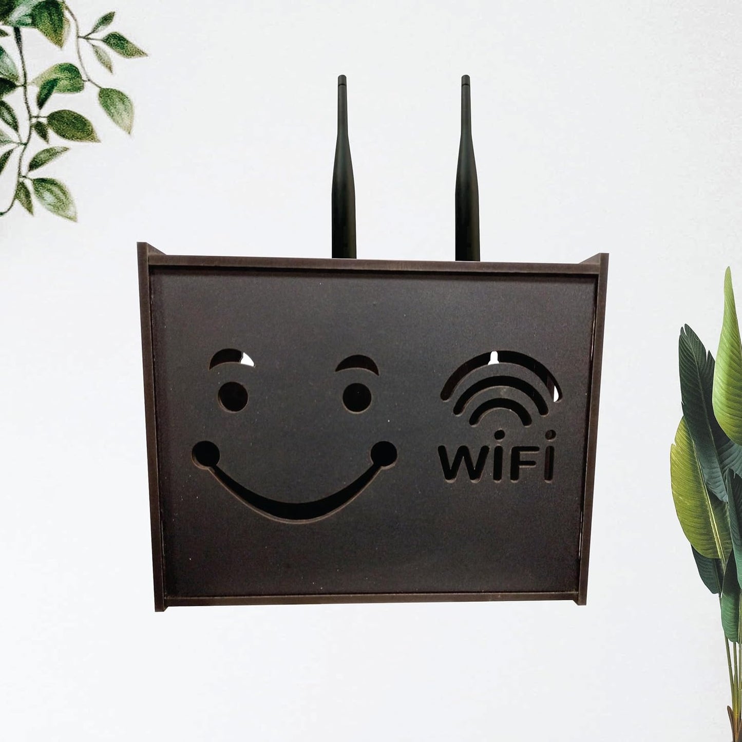 Vertical WiFi Router Storage Box, WiFi Storage Cabinet ,Router Box for Wall Mount – Eco-Friendly, Durable, Modern Design, Reduces Clutter, Easy Installation, Fits Most Standard Routers