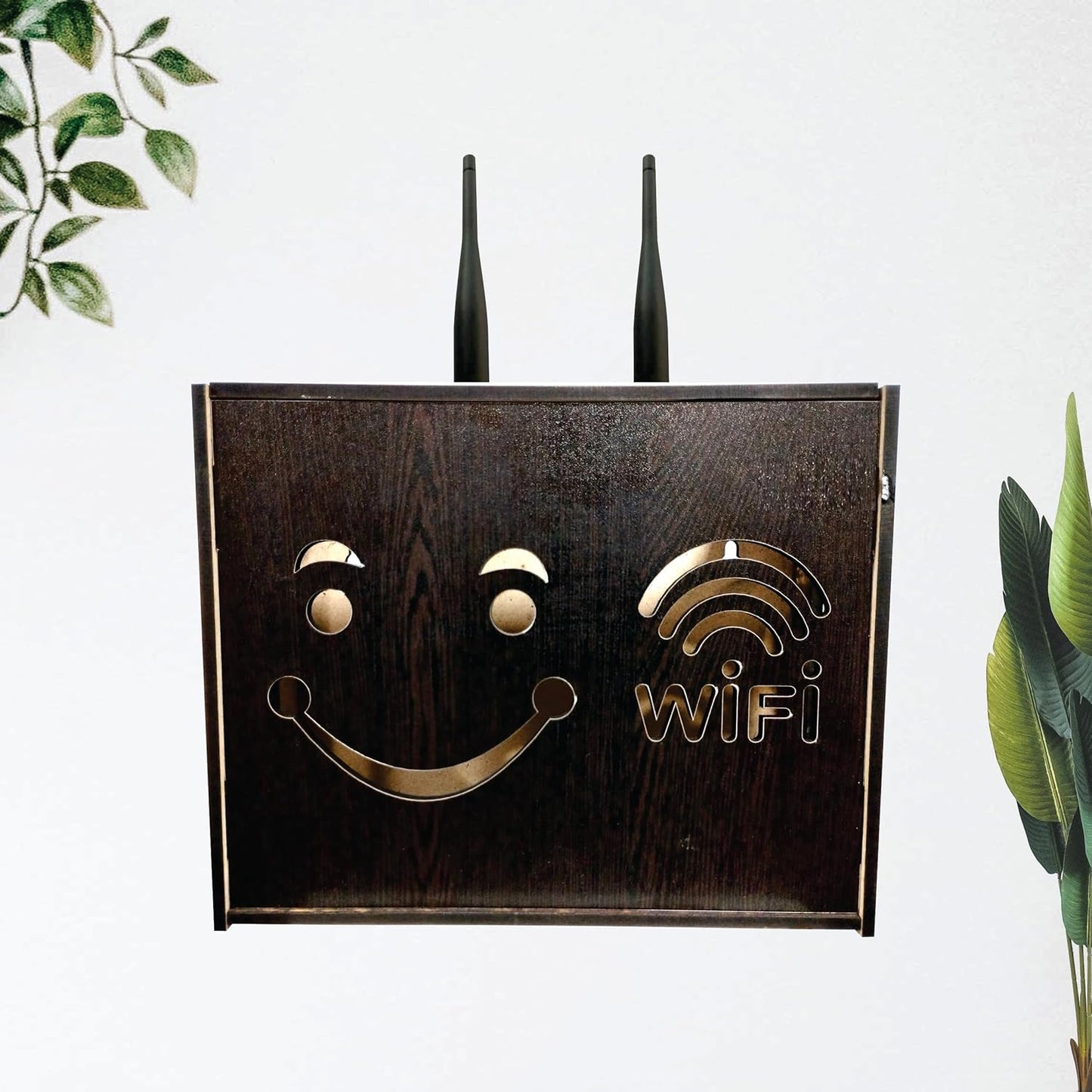 Vertical WiFi Router Storage Box, WiFi Storage Cabinet ,Router Box for Wall Mount – Eco-Friendly, Durable, Modern Design, Reduces Clutter, Easy Installation, Fits Most Standard Routers