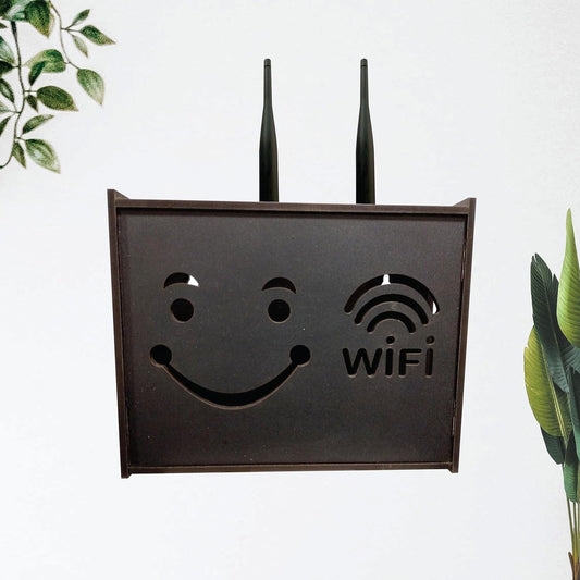 Vertical WiFi Router Storage Box, WiFi Storage Cabinet ,Router Box for Wall Mount – Eco-Friendly, Durable, Modern Design, Reduces Clutter, Easy Installation, Fits Most Standard Routers