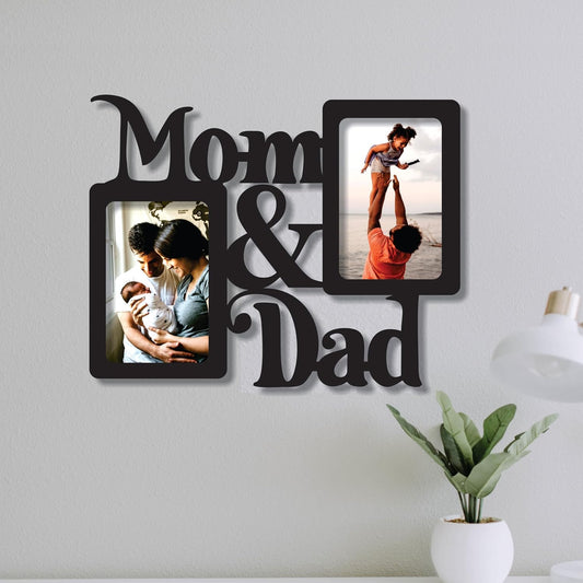 Big Size One Piece Jointless Wooden Multi Picture Collage Photo Frame for Wall Decoration – Home Decor Item for Living Room or Gifting
