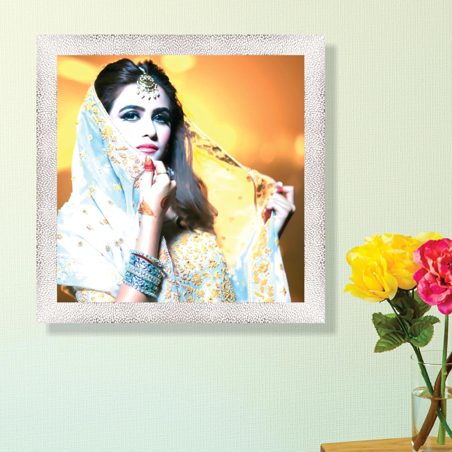 Big Premium Polystyrene Fibre Photo Frame – Modern Wall Mount Picture Frame for Living Room, Bedroom, Office or Gift Decoration Use
