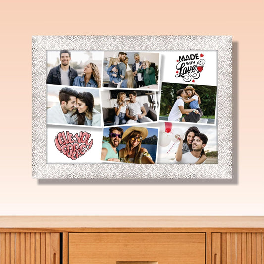 Big Premium Polystyrene Fibre Photo Frame – Modern Wall Mount Picture Frame for Living Room, Bedroom, Office or Gift Decoration Use