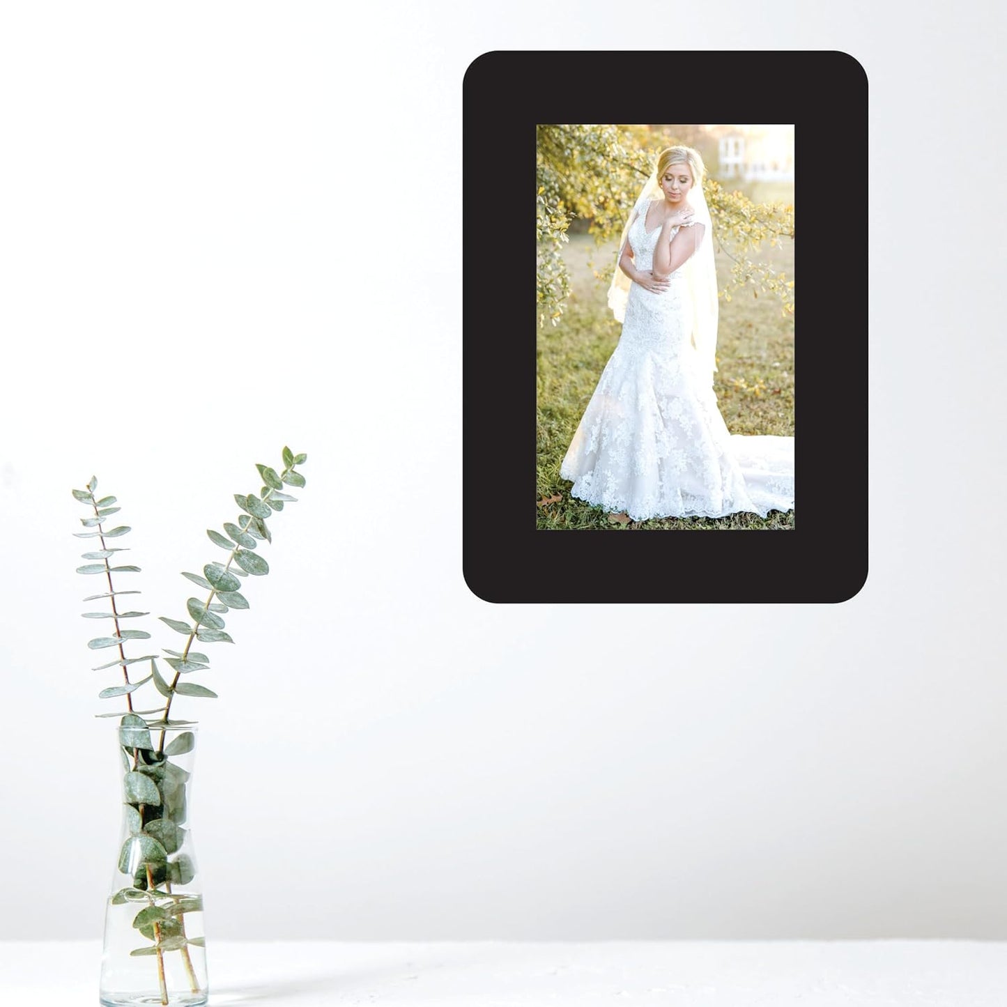 One Piece Jointless Wooden Multi Picture Collage Photo Frame – Elegant Wall Décor for Living Room, Bedroom, Hallway and Gifting Purpose