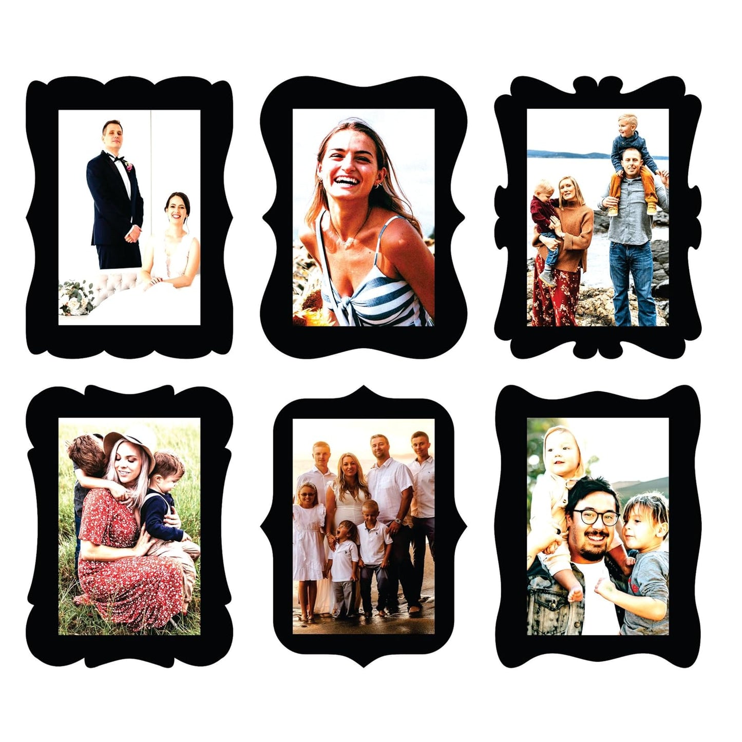 Wooden 8x12 inch Photo Frame for Wall Decoration – A4 Size Picture Frames for Living Room Bedroom Home Decor Anniversary Gift
