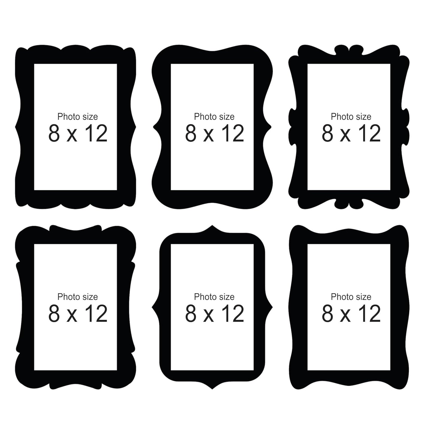 Wooden 8x12 inch Photo Frame for Wall Decoration – A4 Size Picture Frames for Living Room Bedroom Home Decor Anniversary Gift