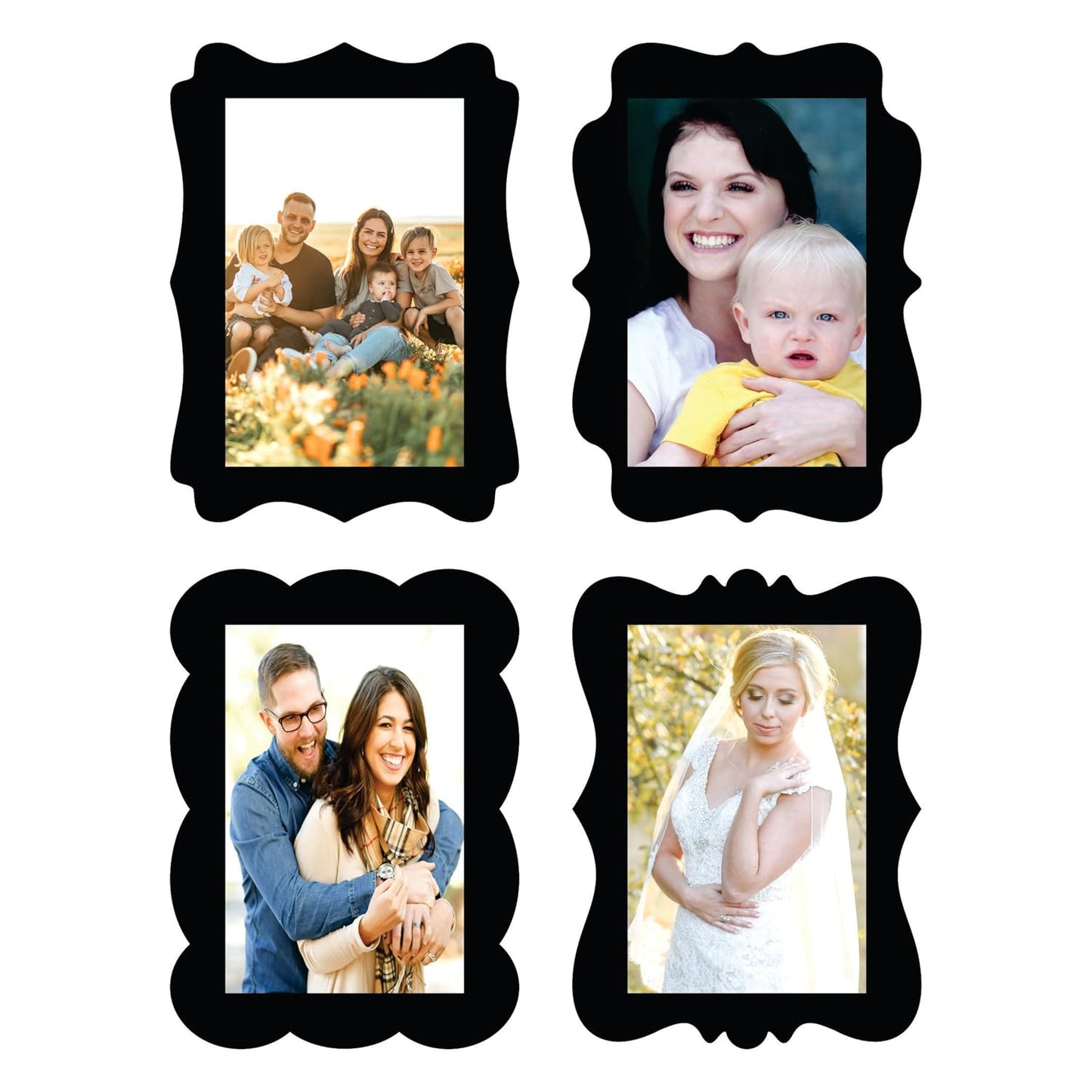 Wooden 8x12 inch Photo Frame for Wall Decoration – A4 Size Picture Frames for Living Room Bedroom Home Decor Anniversary Gift