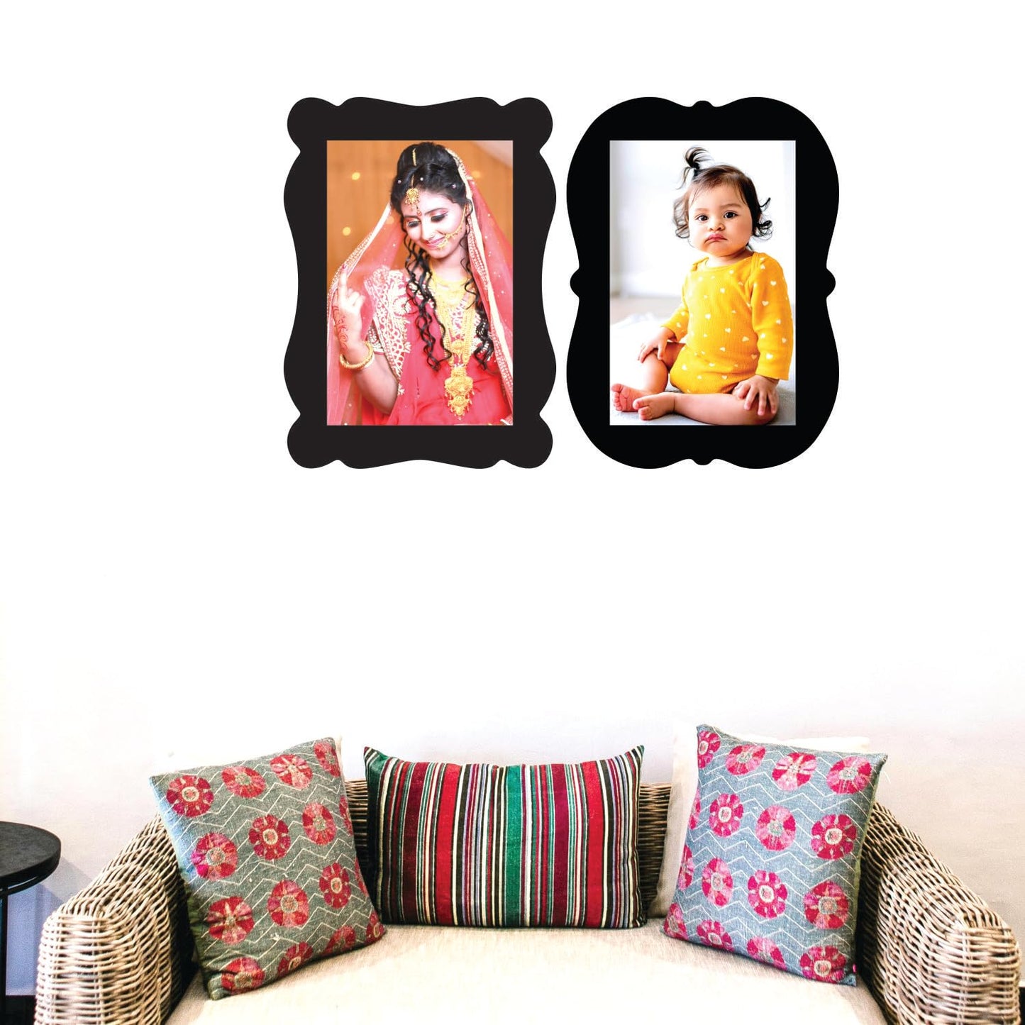 Wooden 8x12 inch Photo Frame for Wall Decoration – A4 Size Picture Frames for Living Room Bedroom Home Decor Anniversary Gift